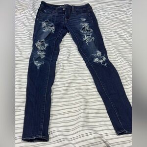 American Eagle Super Stretch Jeggings Size 2 X-Long